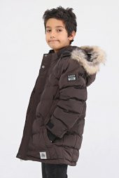 Benittokids Natural Kürklü Erkek Çocuk Kaban 51237 - 7