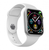 Seri 8 EW01 1.92 inç Çift Düğmeli Beyaz Renk Akıllı Saat ve Galaxy Buds2 Pro Beya Renk Kulakiçi Kulaklık - 2