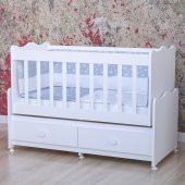 Garaj Home Elegant 60x120 Beyaz Beşik thumbnail 1