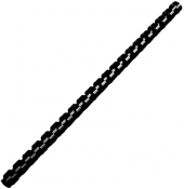 SARFF 12mm SİYAH PLASTİK SPİRAL KUTU (100 ADET) - 5