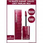 Maybelline New York Super Stay Vinyl Ink Uzun Süre Kalıcı Likit Parlak Ruj 30 - 1