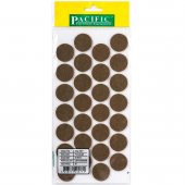 5 Adet Pacific Zemin Koruyucu Yapışkan Yuvarlak Keçe 28 mm - 1