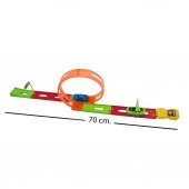 Farbu Oyuncak 2 Arabalı Tek Fırlatıcılı 70 cm Drag Yarış Pisti - 4