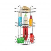 Perilla Üçlü Krom Banyo Köşeliği 71301 - 1