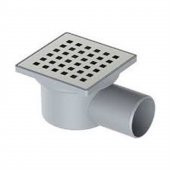 YER SİFONU 10*10 50 CM PLASTİK YANDAN LİNE SERİSİ PLASTİK - 1