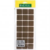 5 Adet Pacific Zemin Koruyucu Yapışkan Kare Keçe 30 mm x 30 mm - 1