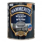 Hammerite Metal Boyası Çekiçlenmiş Desen Gri 0,75 Lt - 1