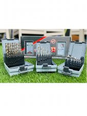 RUKO 3 LÜ MATKAP UC+KLAVUZ+FREZEE SETİ 215214-102152-245061 - 1