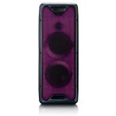 LENCO PA-200 BK Bluetooth Parti Hoparlörü Işıklı USBli Radyolu Kumandalı Seyyar Taşınabilir TAM ÖN IŞIK ANİMASYONLU PA TWS İŞLEVİ SİYAH - 10