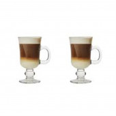 Paşabahçe 2 Adet Irısh Kulplu Latte Bardak - 1