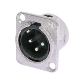 Neutrik Nc3md-l-1 Şase Tip Erkek Xlr Connector - 1