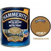 HAMMERİTE METAL BOYASI DÜZ ALTIN 2,5 LT - 1