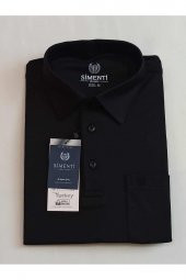 BLUES MODA Simenti İnterlok Gömlek Yaka Tişört - 3