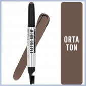 Maybelline Kaş Kalemi Tattoo Brow Lift Stick 03 Medium Brown - 2