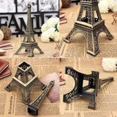 Minyatür Metal Eyfel Kulesi Dekoratif Biblo 25 cm - 4