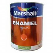 ENAMEL SOLVENT BAZLI AHŞAP-METAL BOYASI PARLAK BAYRAK KIRMIZI 2,5LT - 1