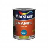 ENAMEL SOLVENT BAZLI AHŞAP-METAL BOYASI PARLAK BONCUK MAVİ 2,50LT - 1