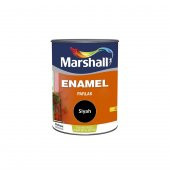 ENAMEL SOLVENT BAZLI AHŞAP-METAL BOYASI PARLAK SİYAH 0,75LT - 1