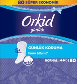 Orkid Günlük Ped Normal Dev Ekonomi Paketi 80 Ped - 2