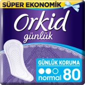 Orkid Günlük Ped Normal Dev Ekonomi Paketi 80 Ped - 1