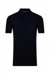 Slim Fit Polo Yaka Erkek Tişört - 5
