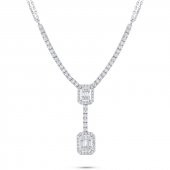 Pırlanta Baget Taşlı Gerdanlık Kolye thumbnail 1