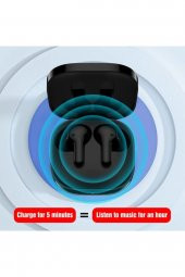 QCY T13 TWS Kulak İçi Bluetooth Kulaklık Siyah - 2
