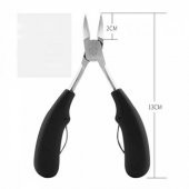 Polham Paslanmaz Çelik Pedikür Seti 4 Parça Özel Tırnak Makas Seti Pedikür Manikür Seti - 3