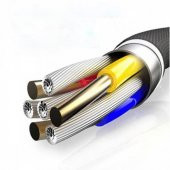 Polham USB Type C Giriş İçin 20 Cm Type C To Type C 60W Süper Hızlı Şarj ve Daha Kablosu, - 3