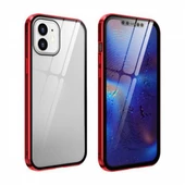 Polham İphone12 Manyetik Mıknatıslı Kılıf Ve Ekran Koruyucu İphone 12 Kılıf İphone 12 Kırılmaz 2in1 - 8