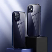 Polham İphone12 Manyetik Mıknatıslı Kılıf Ve Ekran Koruyucu İphone 12 Kılıf İphone 12 Kırılmaz 2in1 - 1