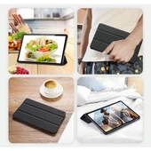 Polham Huawei MatePad 10.4 Kılıfı Katlanabilir Standlı Kalem Yerli Mıknatıslı Huawei MatePad Kılıfı - 3