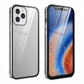 Polham İphone 12 Pro Manyetik Mıknatıslı Kılıf Ve Ekran Koruyucu İphone 12 Pro Kılıf Kırılmaz 2in1 - 6