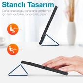 Polham iPad Mini 6 (2021) Tablet Kılıfı Kalem Yerli Standlı iPad Mini 6 Tablet Kılıfı - 3