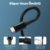 Polham 100CM Güçlendirilmiş 100W PD 3.1 Type C To Type C Şarj ve Data Kablosu, Hızlı Şarj Kablosu - 4
