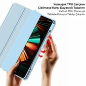 Polham iPad Pro 11 Kılıf (2018,2020,2021) Mıknatıslı Kalem Yerli İpad Pro Tablet Kılıfı Standı thumbnail 5