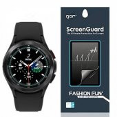 Polham Samsung Galaxy Watch 4 40mm 5 Adet Darbe Emici Ekran Koruyucu, Kabarcık Bırakmaz Teknolojili - 1