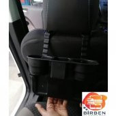 Koltuk Arası Bardaklık Siyah Pvc Koltuk Yanı Bardak Tutucu (384311159) - 3
