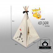 Kedi Çadırı (large) - Çadır - Kedi Evi -kedi Yatağı - Kedi Kulübesi - 1