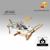 Kedi Hamağı - Hamak Beşik - Kedi Evi - Kedi Salıncağı - Kedi Yatağı - Oyun Alanı Yatak - 2