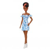 Barbie Fashionistas Siyah Saçlı, Kot Elbiseli HBV17 - 3