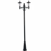 Siyah Metal Direkli Sokak Lambası - 1