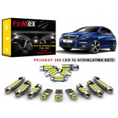 Peugeot 308 LED İç Aydınlatma Ampul Seti FEMEX Parlak Beyaz - 1