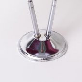 Katar 2li Masa Bayrağı Saten Kumaş Dijital Baskı 15x22,5 cm - 3