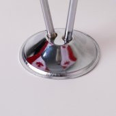 Kanada 2li Masa Bayrağı Saten Kumaş Dijital Baskı 15x22,5 cm - 3