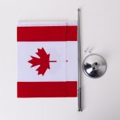 Kanada 2li Masa Bayrağı Saten Kumaş Dijital Baskı 15x22,5 cm - 5