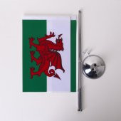 Galler 2li Masa Bayrağı Saten Kumaş Dijital Baskı 15x22,5 cm - 6