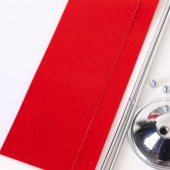 Endonezya 2li Masa Bayrağı Saten Kumaş Dijital Baskı 15x22,5 cm - 2