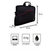 Vegmann AV6900 Siyah 15.6 Inç Uyumlu Laptop Bilgisayar Evrak Çantası AV6900 - 3