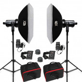 Gdx LV-LED 120C 2'li Sürekli Led Işık Seti - 1